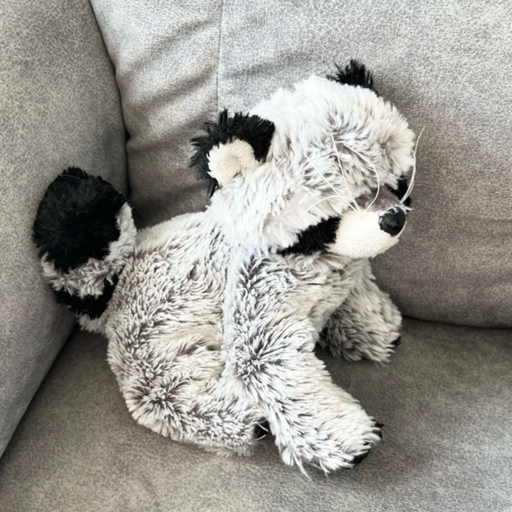Ganz Retired Gray Raccoon Stuffed Animal Plush Toy Collectible